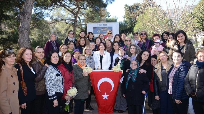 Karaburun&rsquo;un CHP&rsquo;li kadın adayı Erdoğan: "Karaburun bizimle gelişecek"