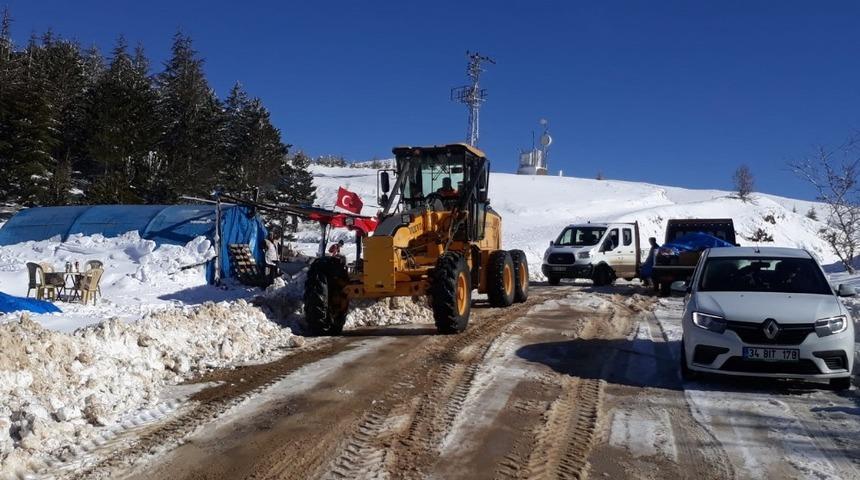 İzmir’de kara kış ile yoğun mücadele