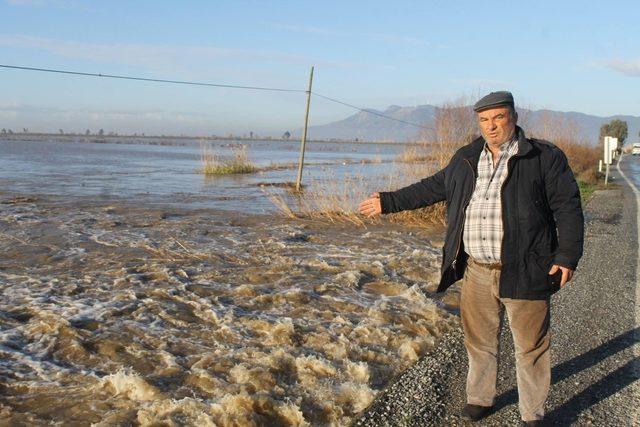 Söke Ovası 3 yıl sonra yeniden taşkın suları altında