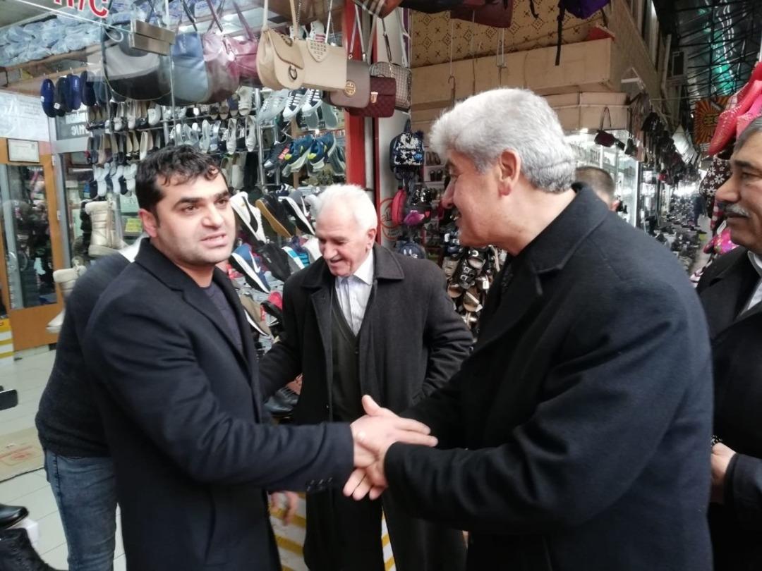 İYİ Parti Adayı Ekinci, gezilerine s&uuml;rd&uuml;r&uuml;yor