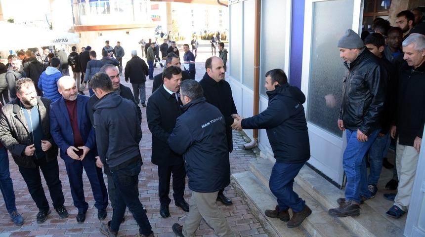 Başkan Altay, Aykent İrşad Camisi&rsquo;nde vatandaşlarla buluştu