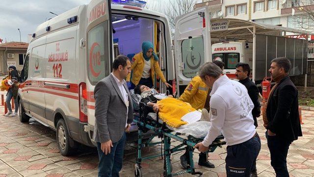 Adıyaman’da otomobil takla attı: 4 yaralı