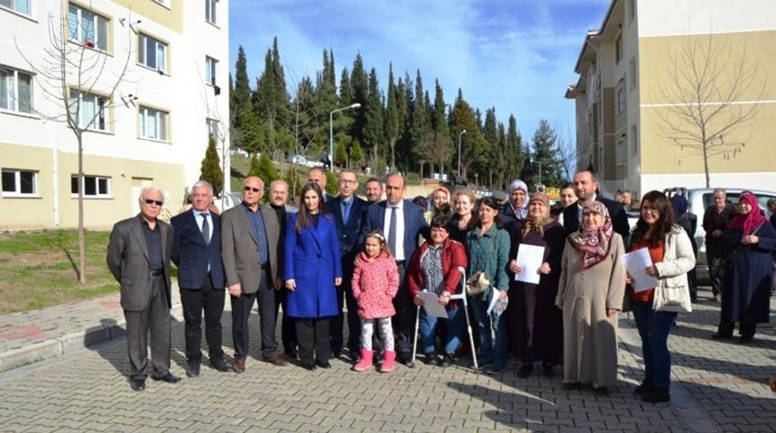 Biga&rsquo;da TOKİ konutları i&ccedil;in kura heyecanı yaşandı