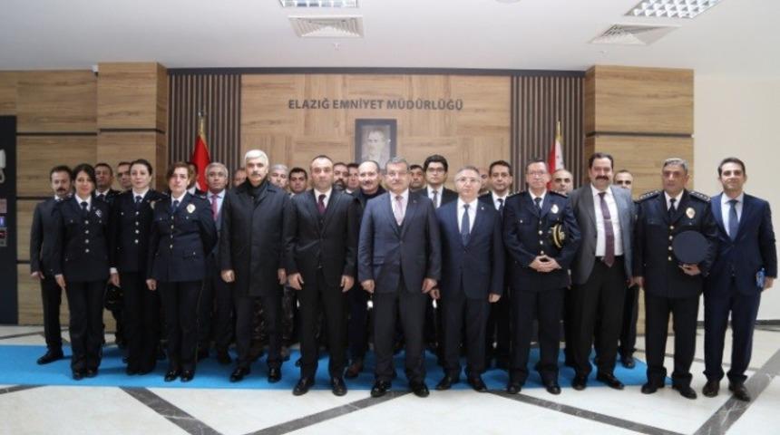 Emniyet Genel M&uuml;d&uuml;r&uuml; Uzunkaya, Elazığ&rsquo;da