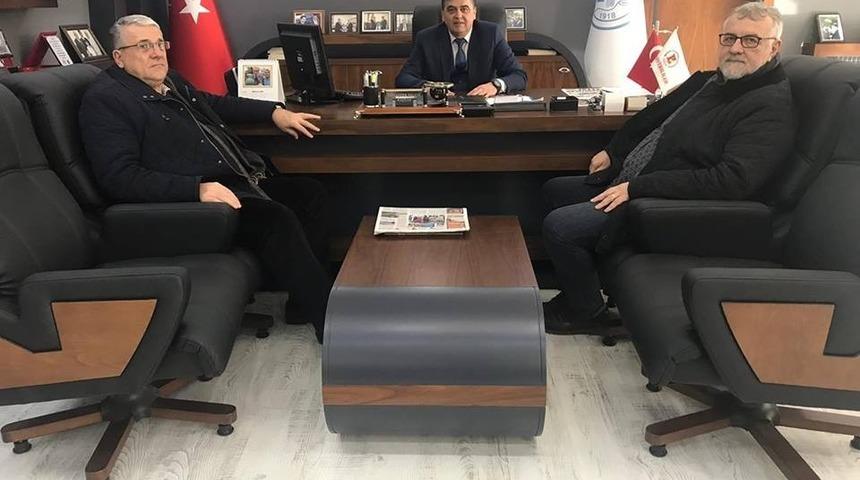 Eski Bakan Şeker&rsquo;den Başkan Yal&ccedil;ın&rsquo;a ziyaret