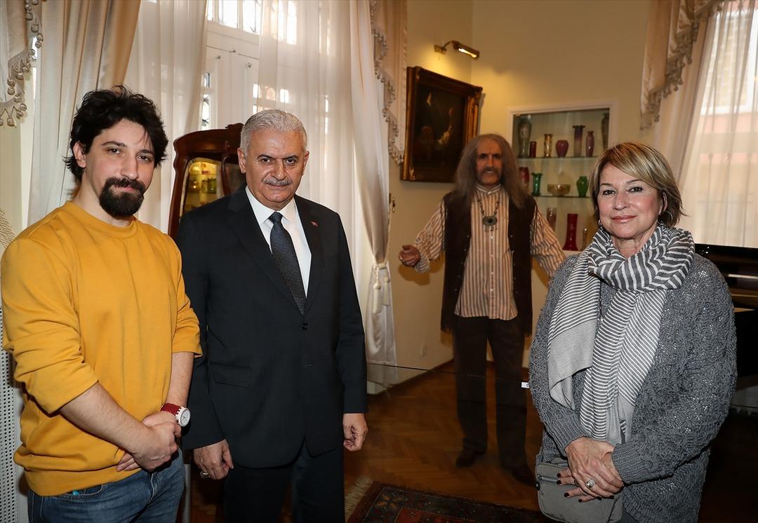 Binali Yıldırım, Barış Man&ccedil;o Evi'nde