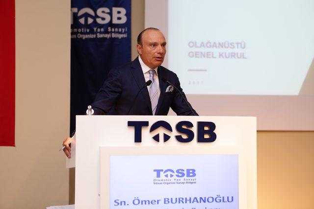 TOSB 2019 yılında 90 milyon euro yatırım hedefliyor