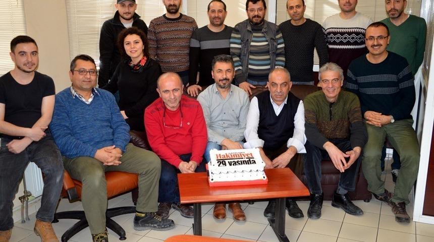 Çorum Hakimiyet Gazetesi 29. yılını okuyucularıyla kutladı