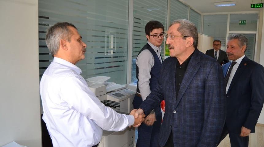 Vergili Aile ve Sosyal Politikalar İl M&uuml;d&uuml;r&uuml; Galip S&ouml;kmen ile bir araya geldi