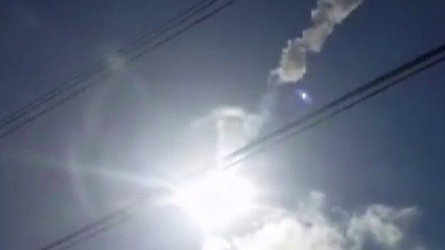 Küba'ya meteor düştü! İşte o anlar