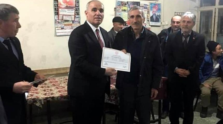 Salihli&rsquo;de 37 kişi sertifikalı &ccedil;oban oldu