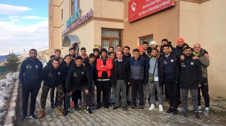 Bayburtspor&rsquo;dan anlamlı ziyaret