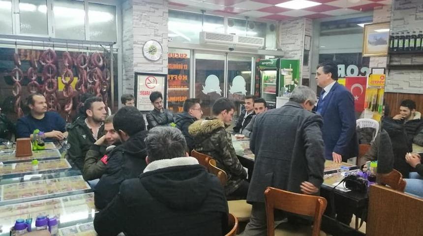 Başkan Yalçın, istişare toplantısına katıldı