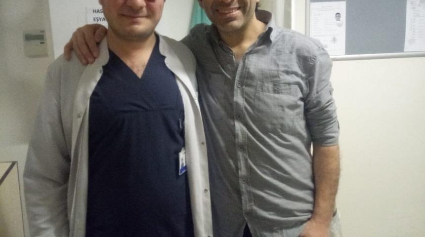 Sanat&ccedil;ı Oğuz Aksa&ccedil; Samsun&rsquo;da tedavi oldu