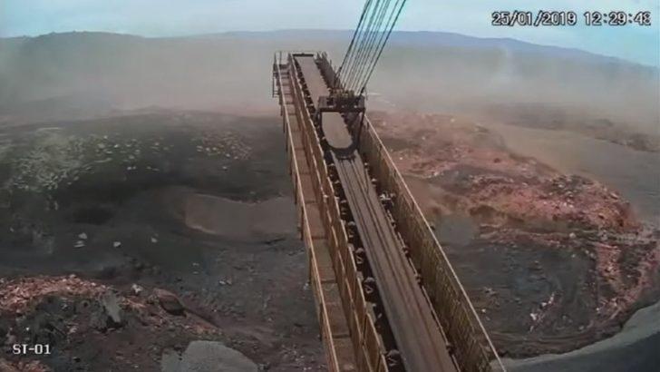 Brezilya'da çöken barajdan yayılan atıkların videosu ortaya çıktı