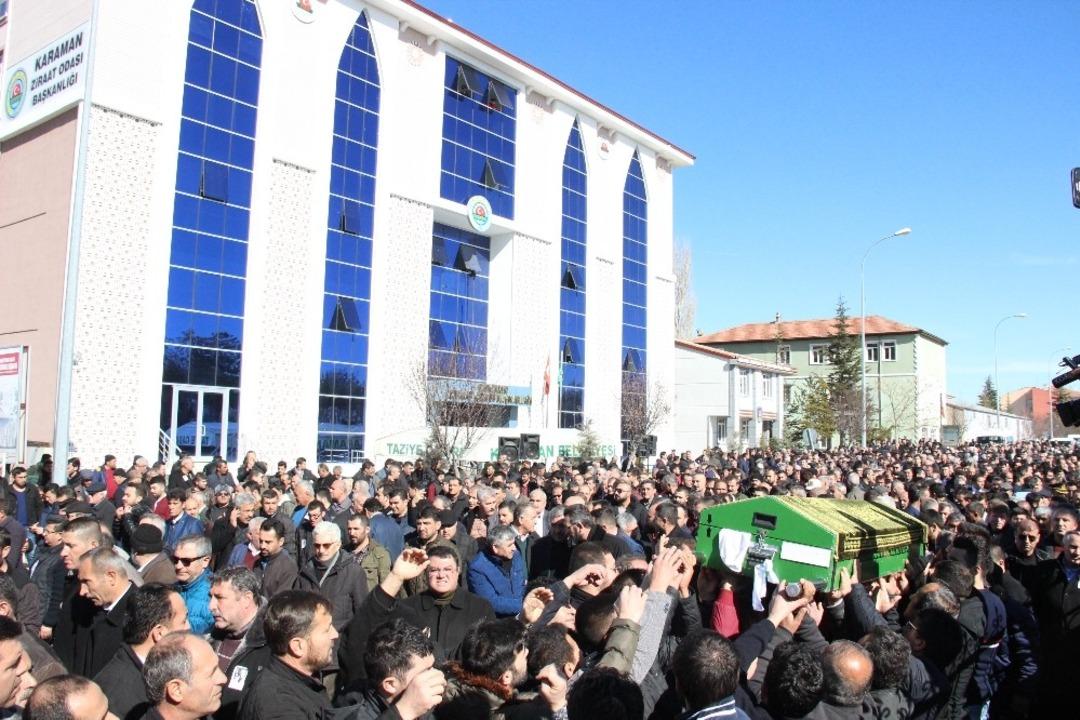 Ziraat Odası Başkanı Muğlu, son yolculuğuna uğurlandı