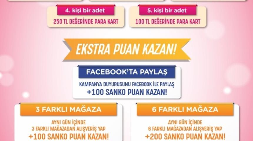 &ldquo;Kazandıran pazar&rdquo; alışverişi SANKO Park&rsquo;ta