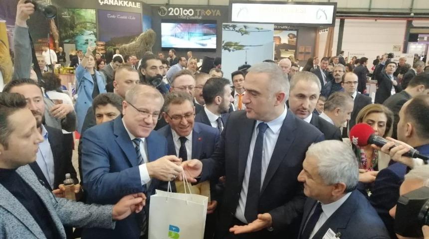 Uluslararası EMITT Fuarında Balıkesir r&uuml;zgarı