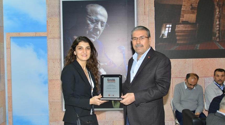EMITT’te Kırşehir standına ödül