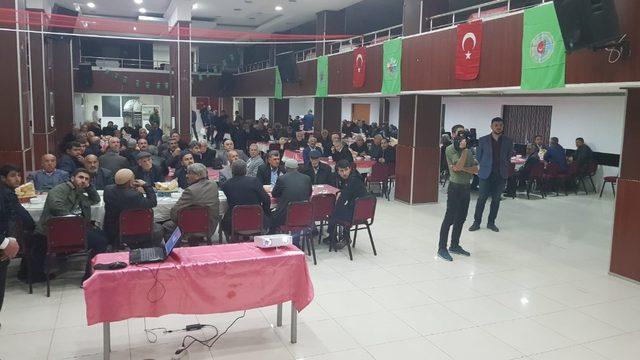 Kahta Ziraat Odası başkanlığına mevcut başkan seçildi