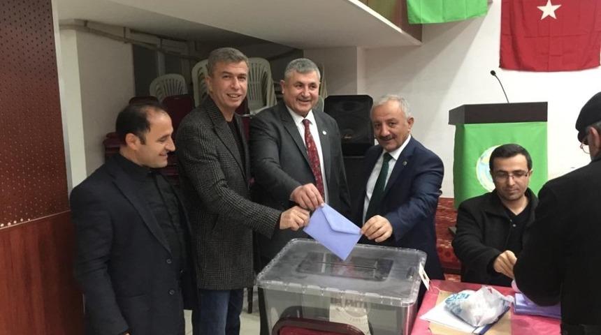 Kahta Ziraat Odası başkanlığına mevcut başkan se&ccedil;ildi