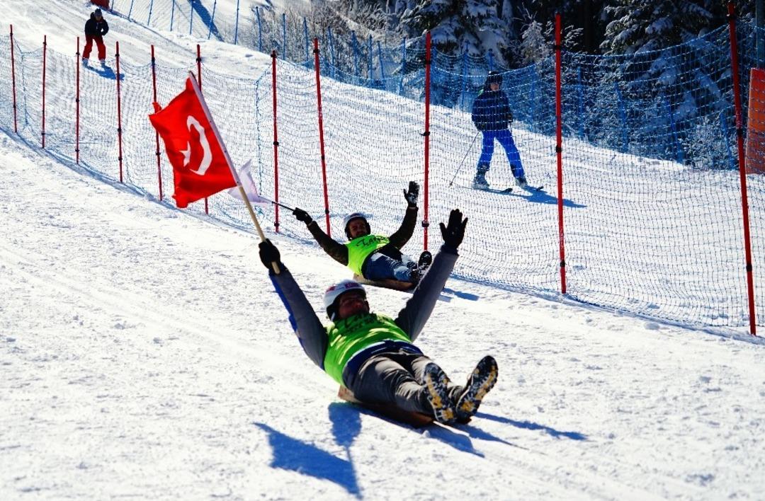 4. Ilgaz Dağı Geleneksel Kızak Yarışları sona erdi