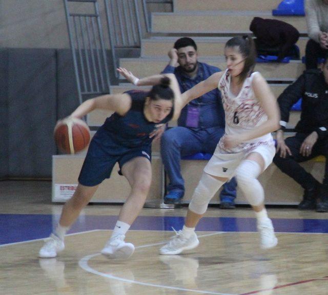Türkiye Kadınlar Basketbol 1. Ligi: Elazığ İl Özel İdare: 95 - Yalova VIP Gençlik: 36