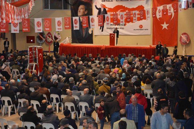 Cumhur İttifakı adayı Güneş’in tanıtım toplantısına yoğun ilgi