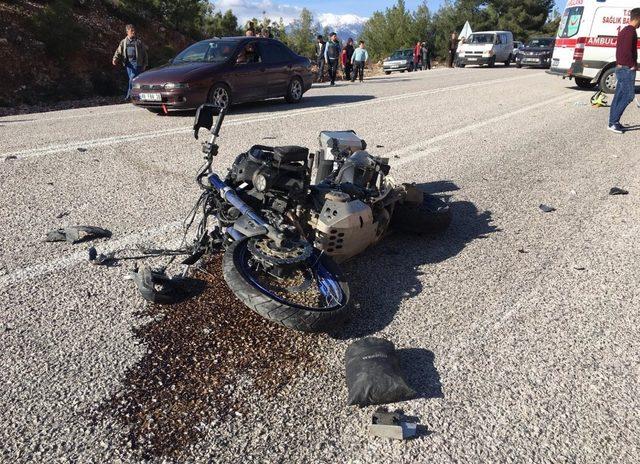 Seydikemer’de trafik kazası: 1 ölü, 2 yaralı