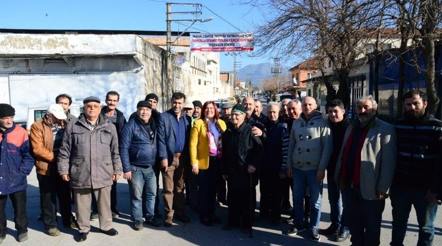 Başkan Çerçioğlu’ndan Erbeyli Mahallesine ziyaret