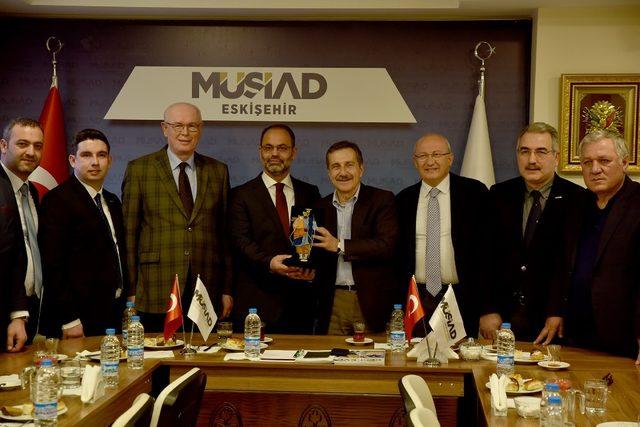 Başkan Ataç’tan MÜSİAD’a hayırlı olsun ziyareti