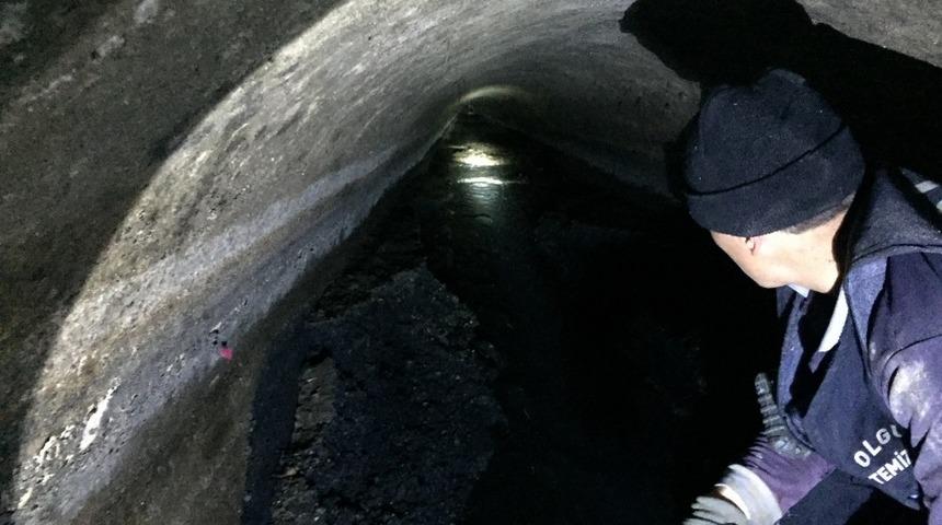 Manisa&rsquo;da doğu kollekt&ouml;r hattından temizlik &ccedil;alışması