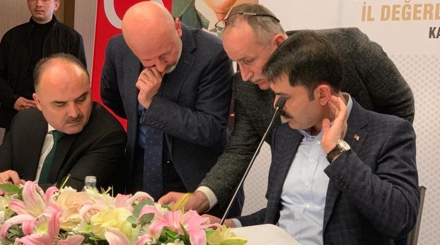 Bakan Kurum&rsquo;dan Başkan &Ccedil;olakbayrakdar&rsquo;a tam destek