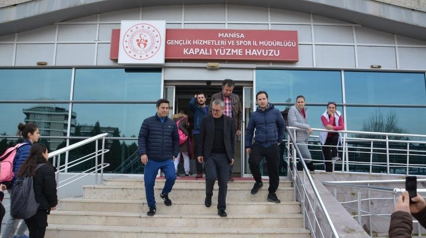 Vali Deniz, Atat&uuml;rk Spor Kompleksini inceledi