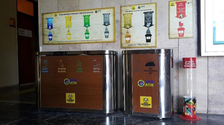 Konya B&uuml;y&uuml;kşehir Belediyesinden Sıfır Atık Projesine katkı