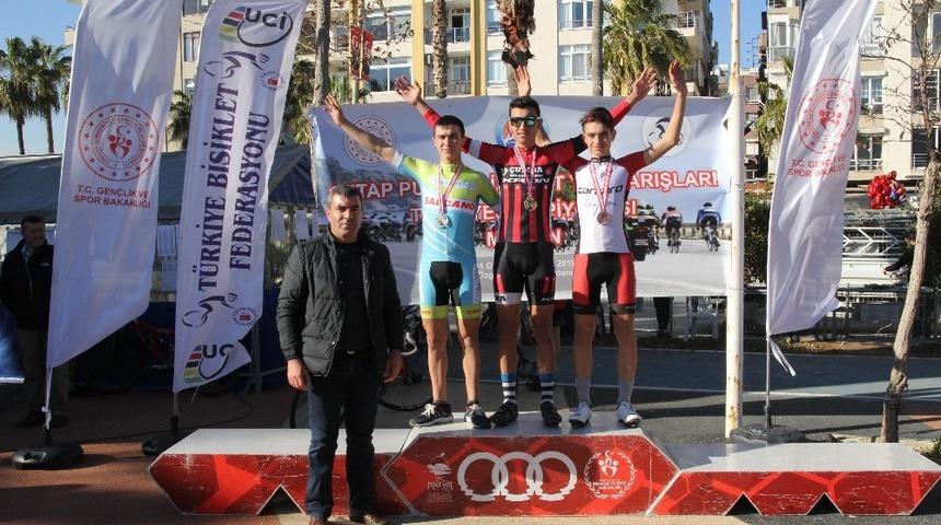 T&uuml;rkiye Bisiklet Şampiyonası 1. Etap Yarışları sona erdi