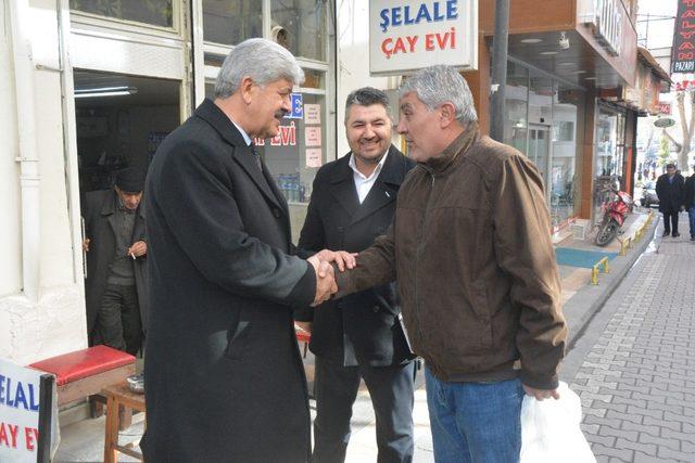 Başkan adayı Ekinci seçim çalışmalarını sürdürüyor