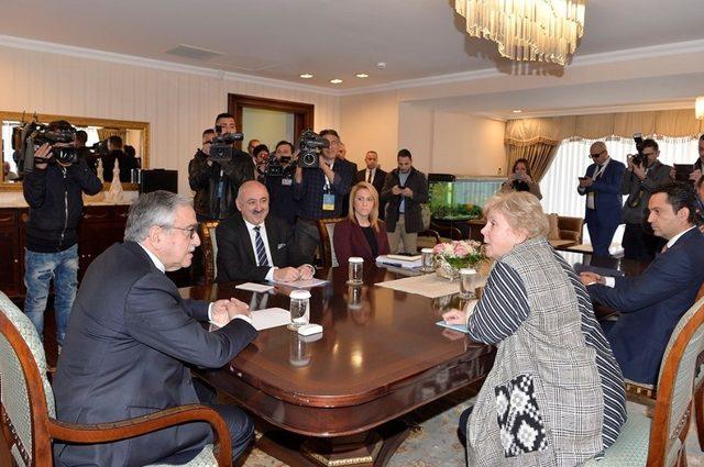 KKTC Cumhurbaşkanı Akıncı, BM Özel Danışmanı Lute’yi kabul etti 1