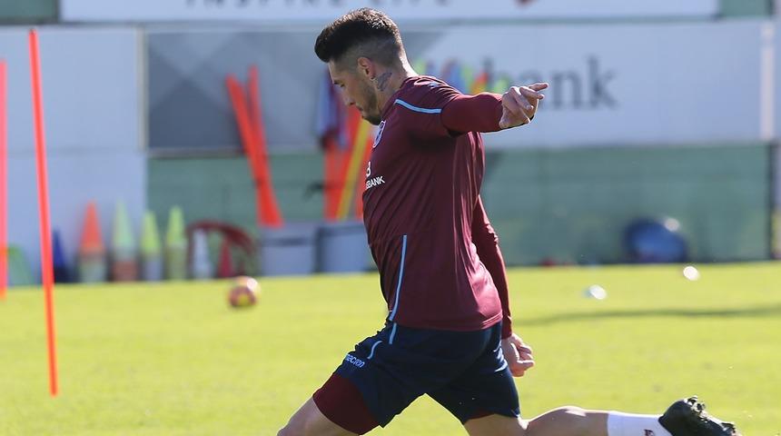 Trabzonspor'da Jose Sosa sevinci