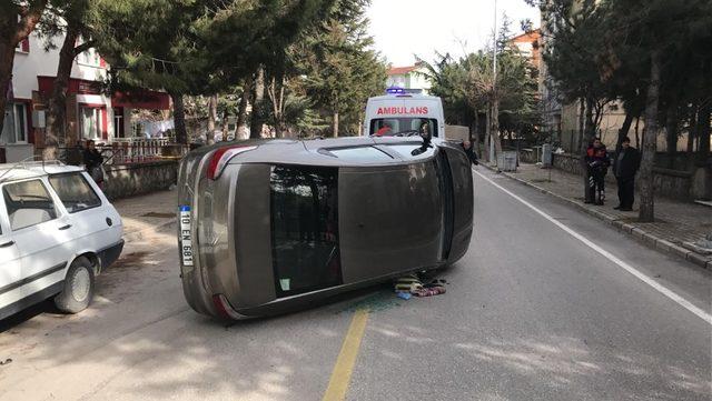 Eğirdir İlçe Nüfus Müdürü zincirleme kazada yaralandı