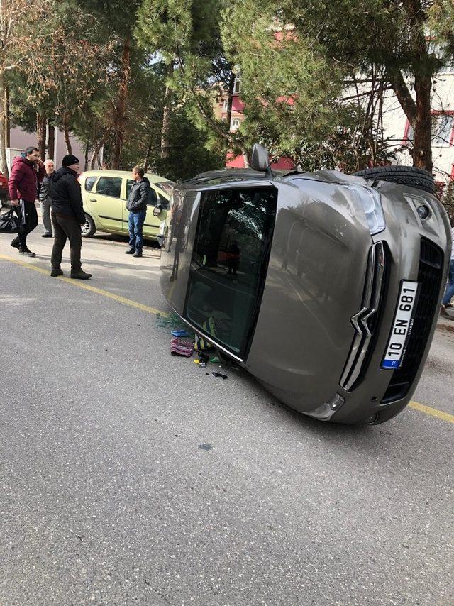 Eğirdir İlçe Nüfus Müdürü zincirleme kazada yaralandı