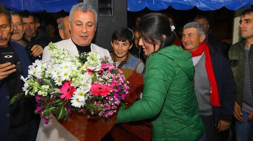 Başkan Sözen, seçim çalışmalarına devam ediyor