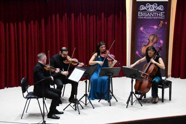 Bisanthe Oda Müziği Festivali’nde Bisanthe Quartet rüzgarı esti