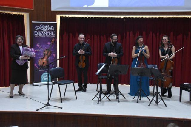 Bisanthe Oda Müziği Festivali’nde Bisanthe Quartet rüzgarı esti