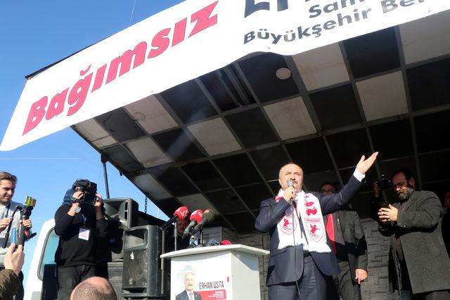 Samsun bağımsız adayı Usta: Buraya bedel ödeyerek geliyorum