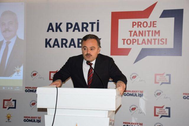 AK Parti proje tanıtım toplantısı