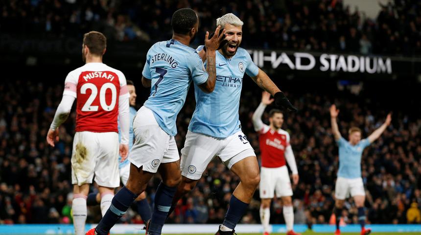 Manchester City 3 - 1 Arsenal (Premier Lig)