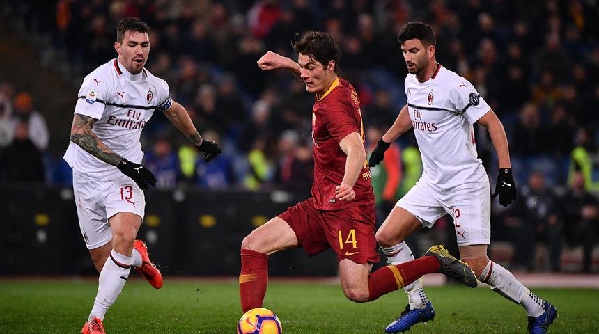 Roma 1 - 1 Milan (İtalya Serie A)