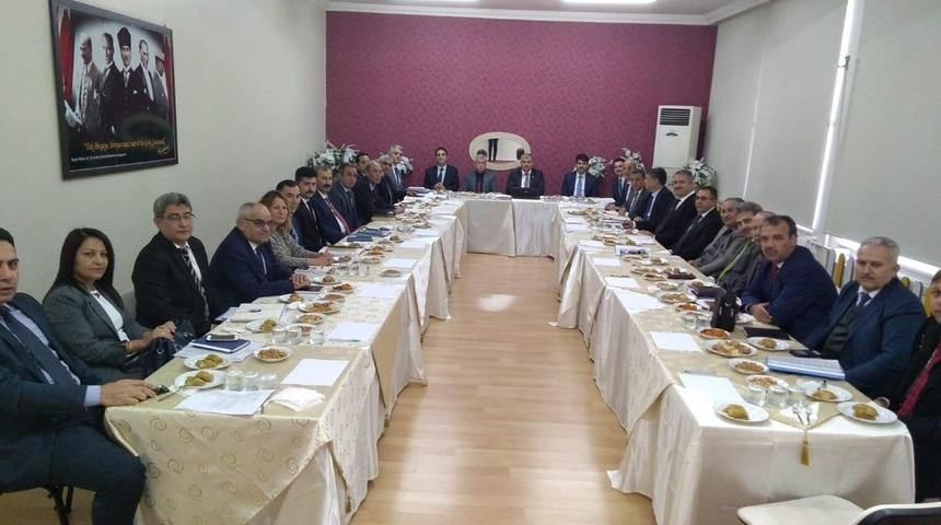 Aydın&rsquo;da İl&ccedil;e Milli Eğitim M&uuml;d&uuml;rleri toplantıda buluştu