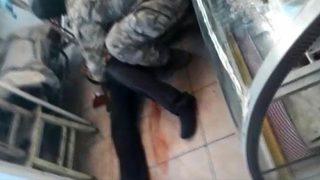 Sınırı aşan mermiler Gaziantep'te oyun oynayan 5 yaşındaki çocuğa isabet etti